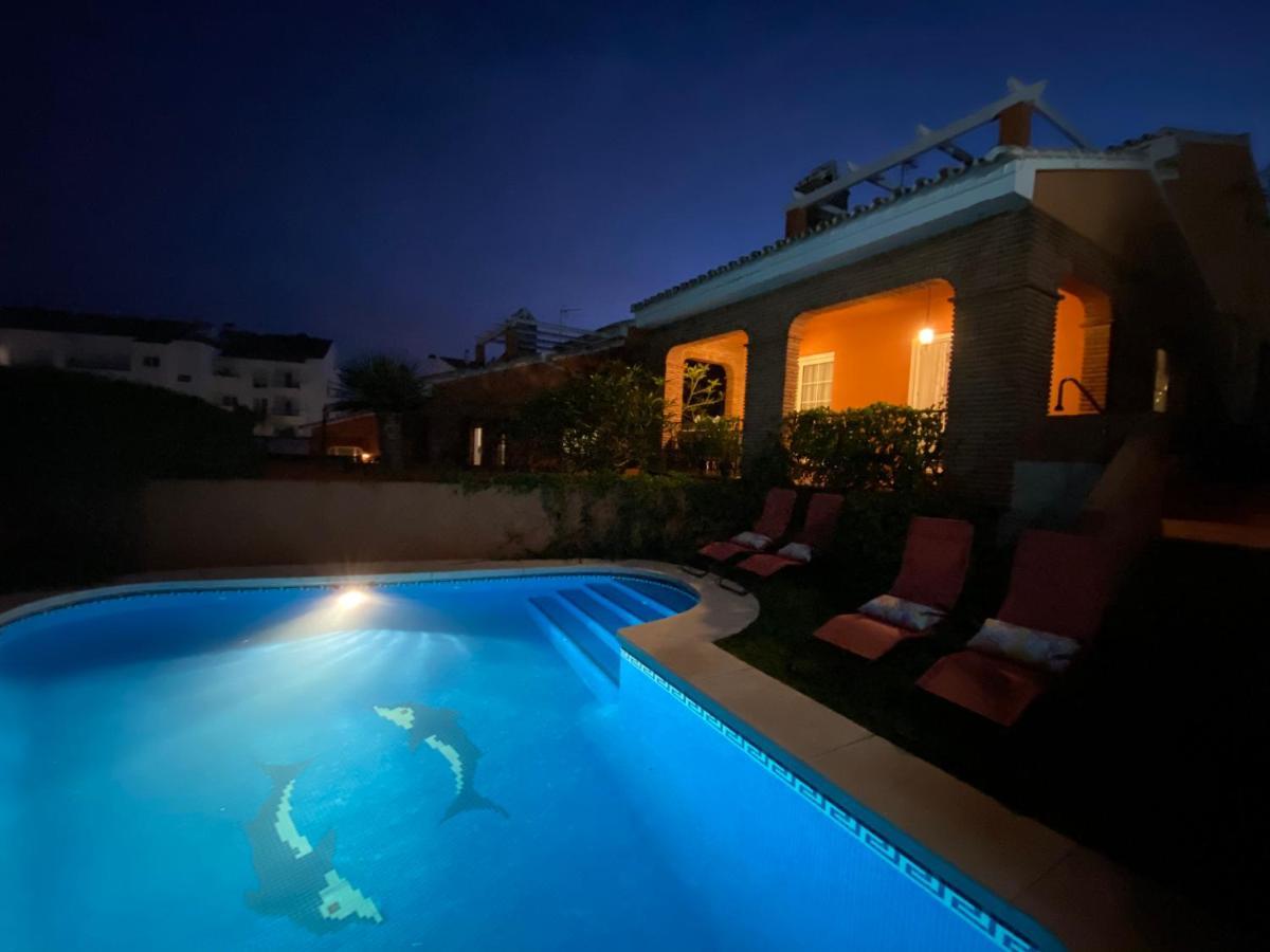 Villa With Heated Private Pool, Sea View& Turkish Sauna 贝纳尔马德纳 外观 照片